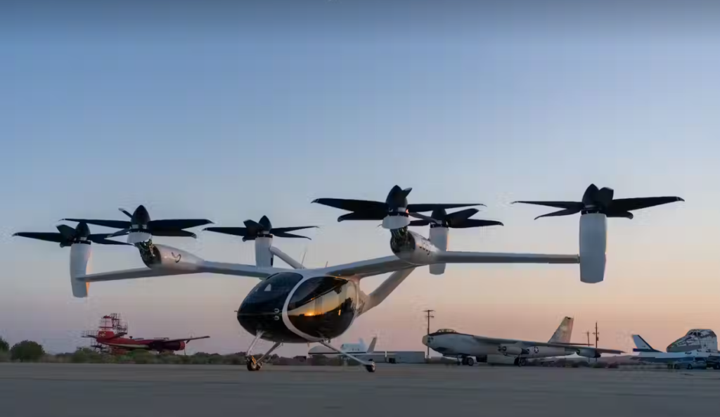 Future Leaps Inc. Flying cars
eVTOL at a local vertiport